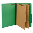 UNIVERSAL PRESSBOARD CLASSIFICATION FOLDERS, 10/BOX - GREEN - Like New