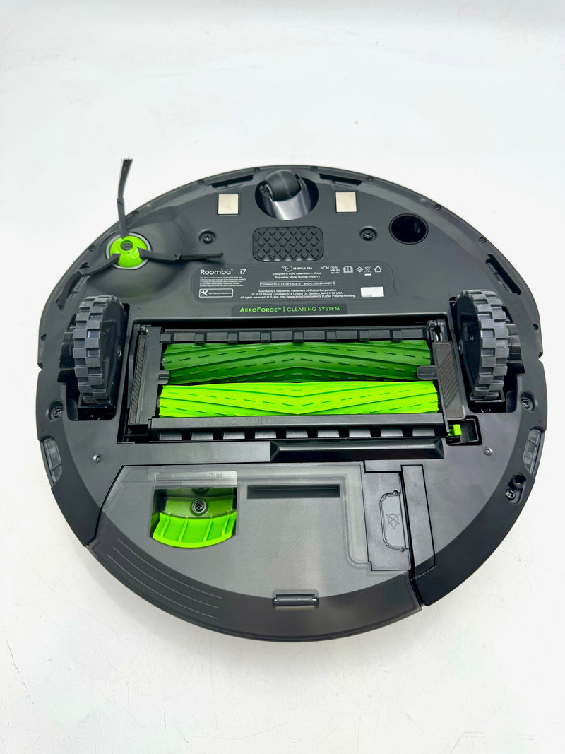 iRobot Roomba i7+ 7550 Robot Vacuum Automatic Dirt Disposal Empties Itself BLACK - Like New