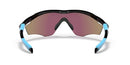 OAKLEY MENS OO9343 M2 XL RECTANGULAR SUNGLASSES - POLISHED BLACK/PRIZM SAPPHIRE - Like New