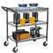 WDT 990Lbs Capacity Heavy Duty Rolling Utility Cart NSF CCHH-010 Black - Like New