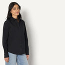 AEWM63583F25 AMAZON ESSENTIALS WOMEN'S REGULAR-FIT SIZE L - BLACK - Brand New