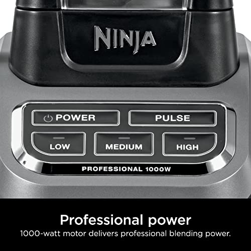 Ninja BL610 Professional 72 Oz Countertop Blender 1000-Watt Base - BLACK - Brand New
