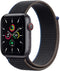 APPLE WATCH SE GPS CELLULAR 40MM SPACE GRAY ALUMINUM CASE CHARCOAL SPORT Like New