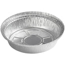 NICOLE FANTINI 7 INCH ROUND ALUMINUM FOIL PAN WITHOUT LIDS DISPOSABLE, 250 CT - Brand New