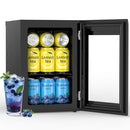 COWSAR MINI FRIDGE-58018RWC0 0.6 CU FT WINE COOLER - BLACK - Like New