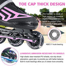 ITurnGlow Adjustable Inline Skates, Light up Wheels, Fun Illuminating Skates - Like New