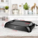 iCucina Flat Griddle Electric Indoor Kitchen with Removable Dip Tray B08L6SJG3N - Like New