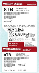 Western Digital 8TB WD Red Pro NAS Internal Hard Drive HDD WD8003FFBX - Like New