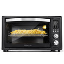 CROWNFUL Air Fryer Toaster Oven, 32 Quart Convection Roaster, B08DKYXTKY - Black - Brand New