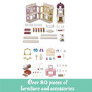 Calico Critters Town Series Grand Department Gift Set Ages 3 - 8 B078J1WX8R - Brand New