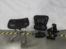 KERDOM FULL MESH CHAIR WORK CHAIR OFFICE CHAIR RECLINER ERGONOMIC CHAIR - BLACK - Like New