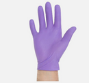 HALYARD PURPLE NITRILE MEDICAL EXAM GLOVES – XS POWDER-FREE BOX OF 100 - PURPLE - Brand New