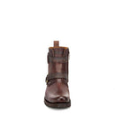 B08GTW29GR Cuadra Men's Boot in Genuine Leather Zipper Brown, Size 12 - Like New