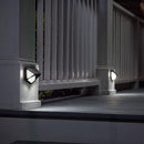 GENERIC SOLAR INTERACTION WALL LAMP 2 PACK - BLACK - Like New