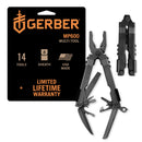 GERBER GEAR MULTI-PLIER 600 BLUNT NOSE MULTITOOL WITH 14 TOOLS - BLACK - Like New