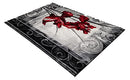 HT Design Rectangular Area Rug for Living Room, Easy to Clean - Brand New