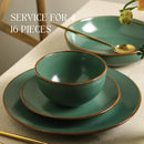 Stone Lain Brasa Modern Stoneware 16 Piece Dinnerware Sets Spice - Brand New