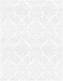 Blooming Wall Peel Stick Roll White Damasks 14.5 Square Ft B08LLF71HH - Brand New