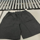 PACIFIC POLO CLUB MEN DRAWSTRING LOUNGE SWEAT SHORTS SIZE: M - HEATHER CHARCOAL - Brand New