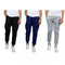 BLUE ICE MEN'S CLASSIC FLEECE JOGGER, 3 PACK, SIZE:2XL - BLACK/NAVY/HEATHER GRAY - Brand New