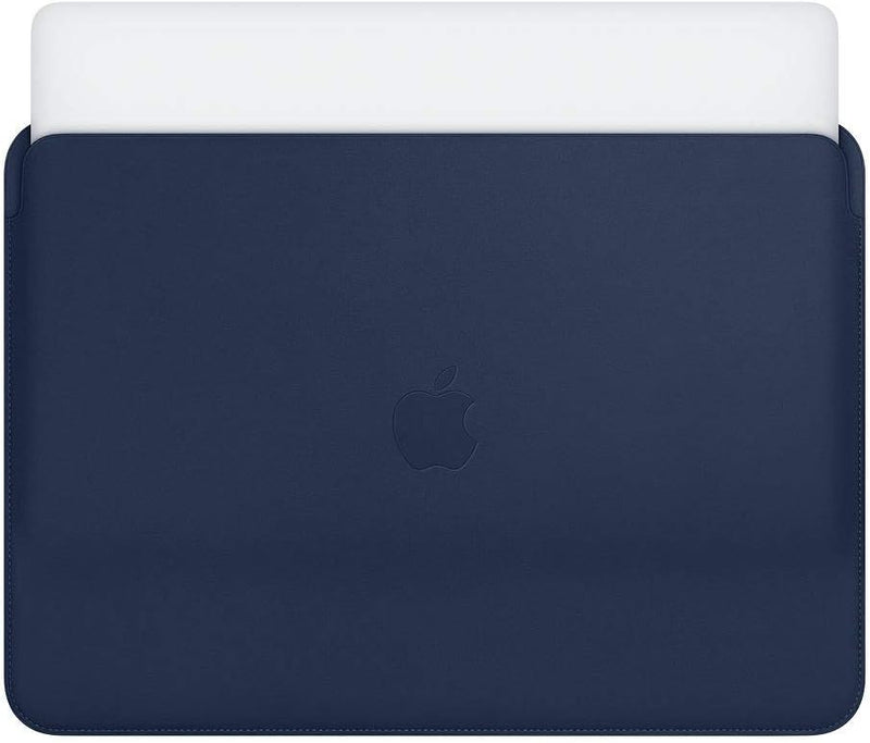 Apple Leather Sleeve for 13-inch MacBook Air /MacBook Pro - Midnight Blue Like New