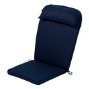 Plant Theatre Adirondack Chair Cushion High Back Patio Chair Cushion - Blue - Like New
