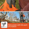 BLACK+DECKER Electric Leaf Blower, Leaf Vacuum and Mulcher 3 in 1 Corded -ORANGE - Like New