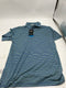 CALLAWAY MEN'S SURPRISE POLO - SIZE: MEN S - GREEN AND BLUE STRIPES - Brand New