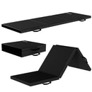 SIGNATURE FITNESS 6FT X 2FT THREE FOLD FOLDING EXERCISE MAT - BLACK - Like New