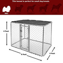 MidWest Homes for Pets K9 Kennel 6Lx4Wx4HFT K9644 - SILVER - Like New