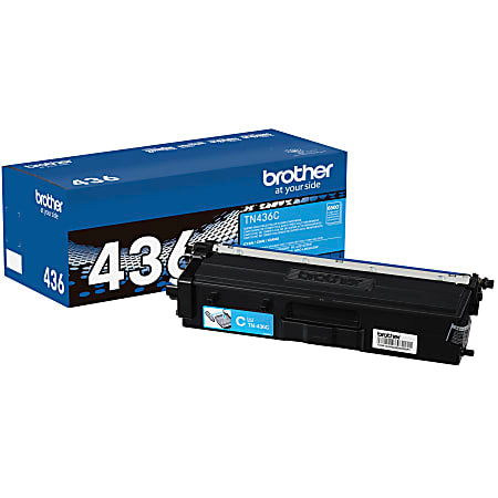 BROTHER® CYAN HIGH YIELD TONER CARTRIDGE, TN-436C - Brand New
