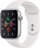Apple Watch Series 5 (GPS) 44mm Silver Aluminum Case with White - Scratch & Dent