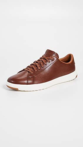 C22585 COLE HAAN MEN'S GRANDPRO TENNIS FASHION SNEAKER WOODBURY HANDSTAIN 10 - Like New