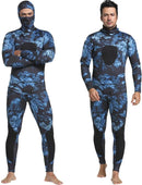 NATALY OSMANN MAN SPEARFISHING PREMIUM CAMOUFLAGE 3MM SIZE: MEN 3XL - BLUE CAMO - Like New