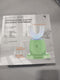 SHARPER IMAGE 360 ULTRASONIC ELECTRIC WHITENING WIRELESS - MINT GREEN - Like New