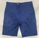 ROAMING SOUL MEN'S COTTON FLEX STRETCH CARGO SHORTS SIZE 36 - BLUE - Brand New