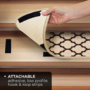 House Home Set 15 Attachable Carpet Stair Treads Moroccan Trellis Lattice Brown - Brand New