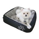 WarmShe Pet Bed Sofas Water Resistin Removable Washable Cover- Black XL - Brand New