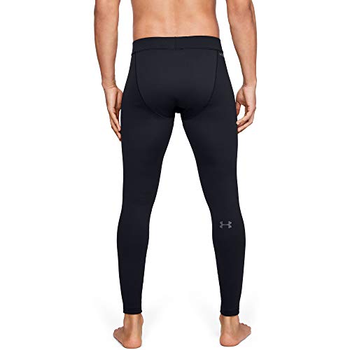 UNDER ARMOUR MEN'S PACKAGED BASE 3.0 LEGGINGS 1343246 - BLACK - M Like New