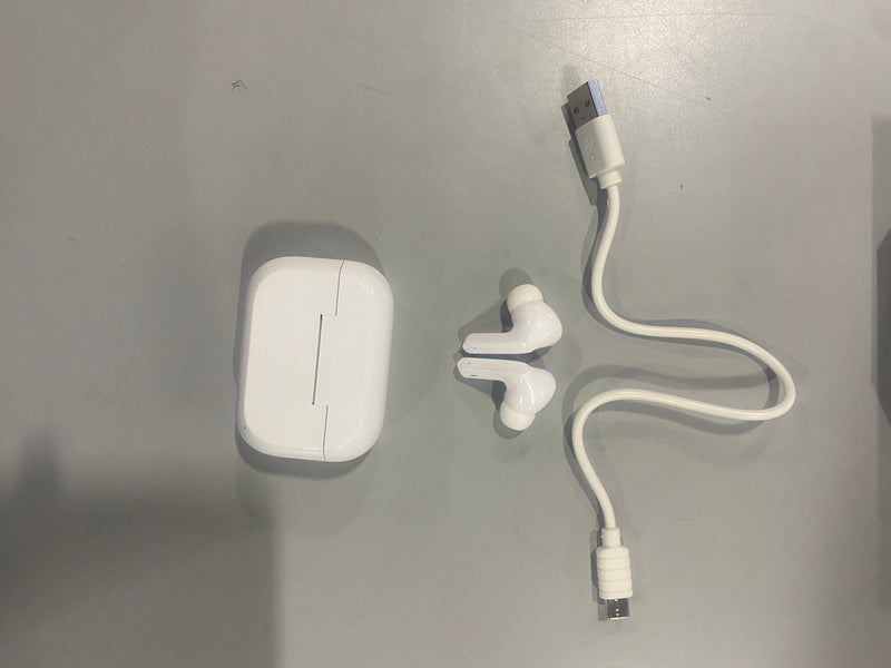 GENERIC A3 TRUE WIRELESS EARBUDS - WHITE - Like New