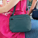 TRAVELON WOMEN'S ANTI-THEFT TAILORED EAST/WEST ORGANIZER CHROSSBODY - SABLE - Brand New