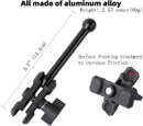 LEENCONGHUI 4" LENGTH 17MM BALL MOUNT EXTENSION ARM WITH 17MM GARMIN GPS MOUNT - Like New