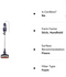 Shark Rocket DuoClean Corded Stick Vacuum Purple UV480 - Like New