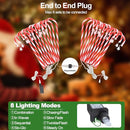 PINPON Candy Cane Lights 22" 10 Pack Christmas Candy Cane Pathway Light - Brand New