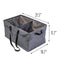HONEY-CAN-DO LARGE TRUNK ORGANIZER AUT-07984 - GRAY - Brand New
