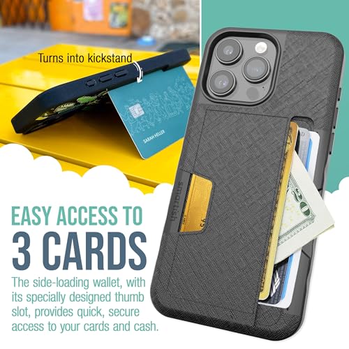 Smartish® iPhone 15 Pro Max Wallet Case Wallet Slayer Vol. 2 Slim/Protective - Like New