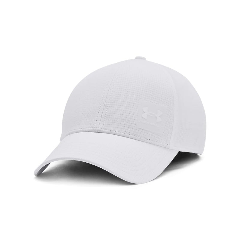 UA Iso-Chill Vent Men's Medium-Large Cap - 1383438 - White - Brand New