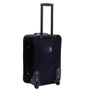 Rockland Fashion Softside Upright Luggage Set Expandable 20" F102 - BLACK - Like New