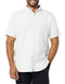 AMAZON ESSENTIALS MEN'S SLIM SHIRT VERTICAL STRIPE L Grey/White - Brand New