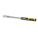 GEARWRENCH 1" 2" FLEX HEAD ELECTRONIC TORQUE WRENCH 25-250 FT/LBS - BLACK/ORANGE - Like New